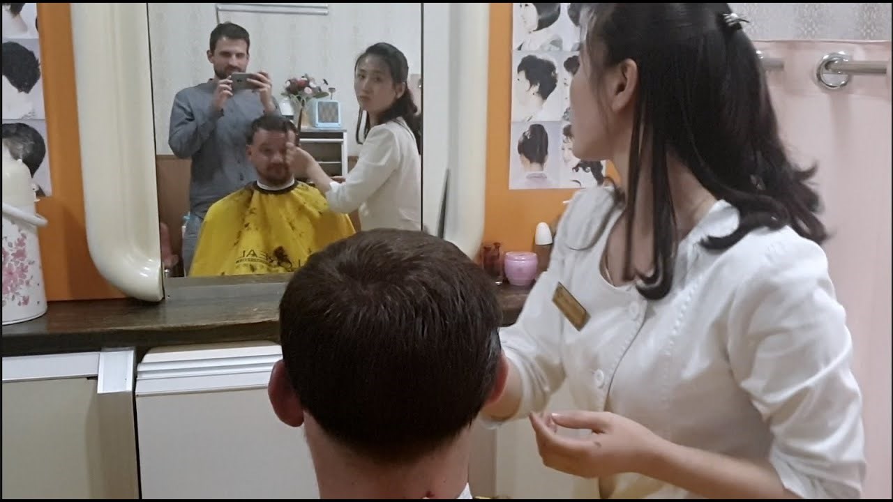 Visit with Vitja - Haircut in North Korea