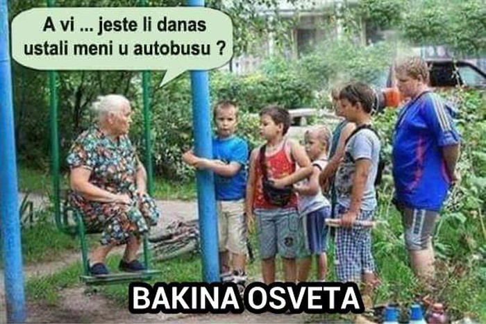 osveta bakice
