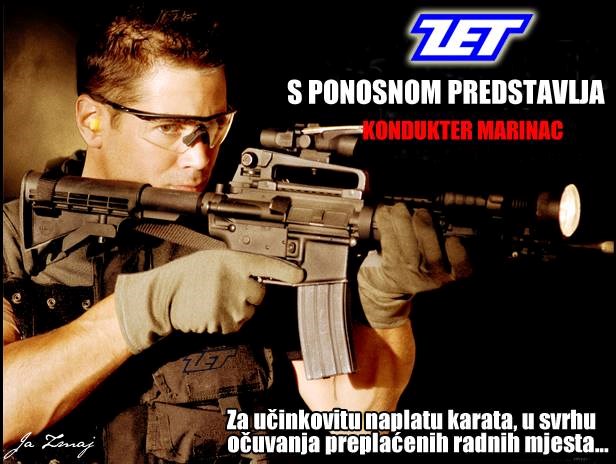 ZET-ovi kontrolori žele dozvolu za nošenje oružja!