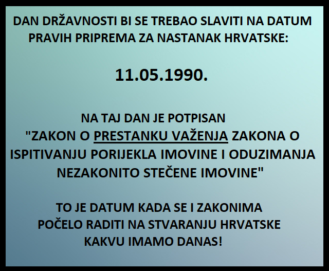 Datum dana državnosti
