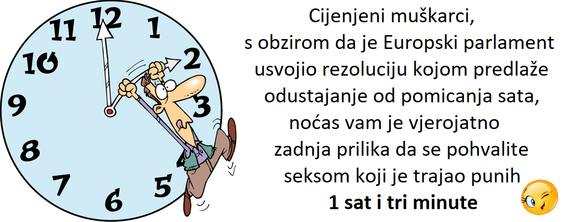 Ne zaboravite noćas pomaknuti sat sa 2 na 3 sata 