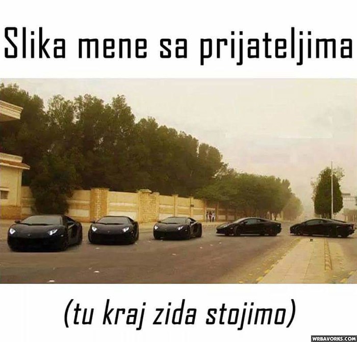 Slika s prijateljima