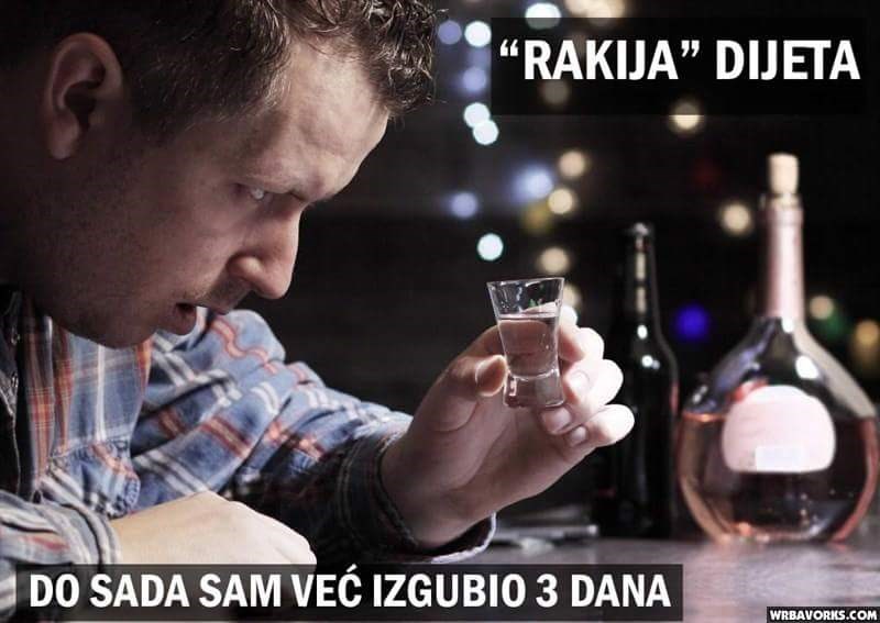 Rakija dijeta 'provjereno'