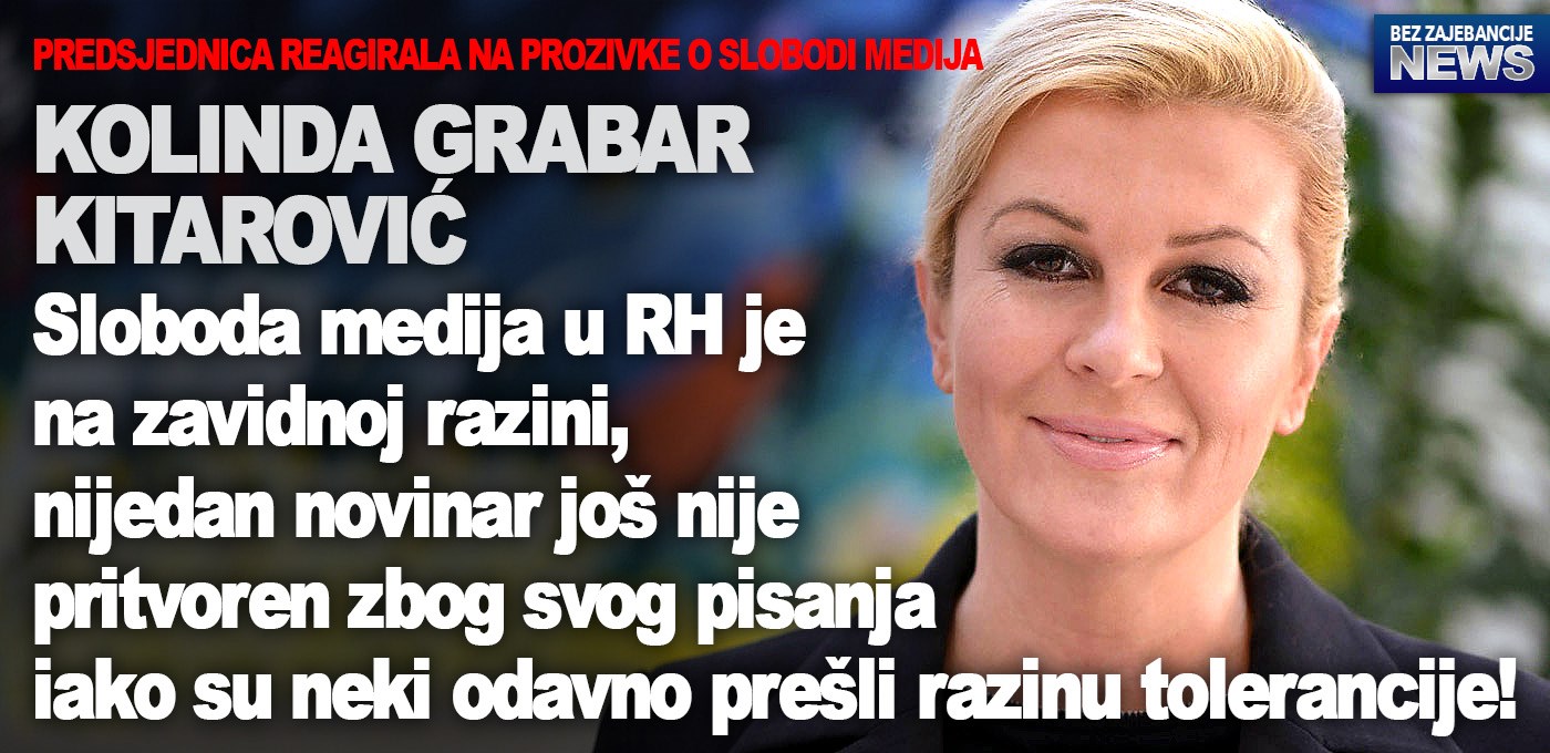 Kolinda o slobodi medija