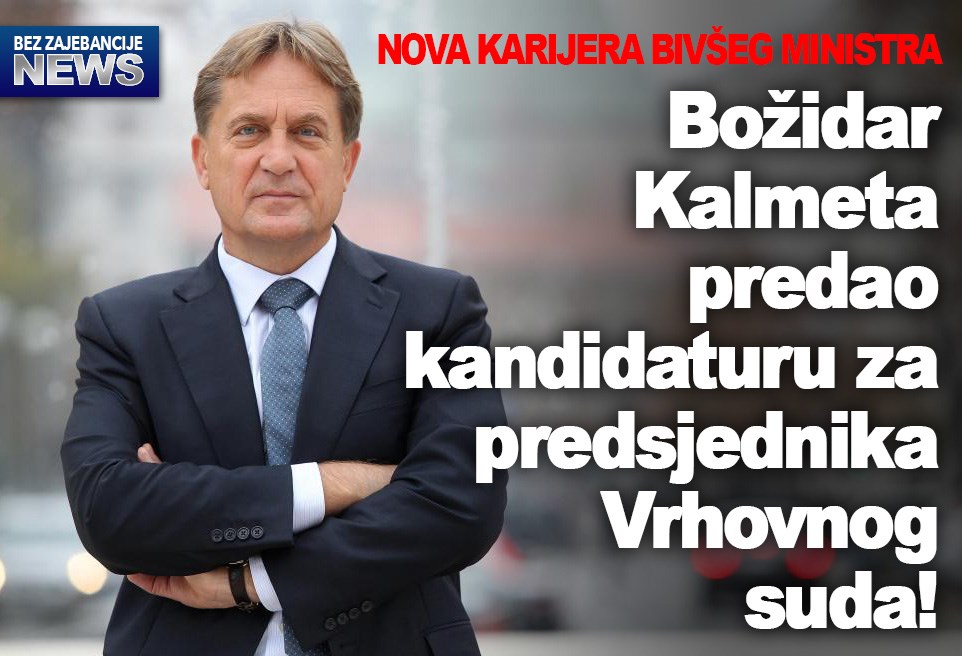 Kalmeta novi predsjednik Vrhovnog suda?