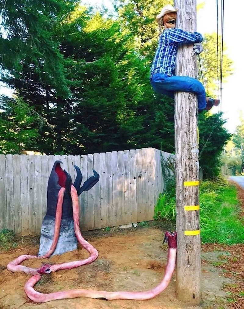 8. Ovo više izgleda komično nego strašno