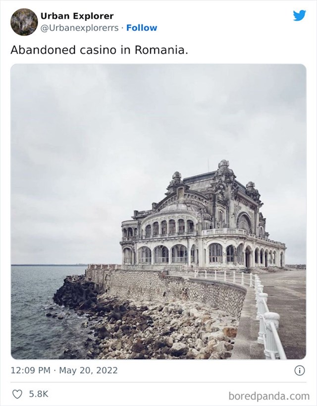 11. Napušteni kasino u Rumunjskoj