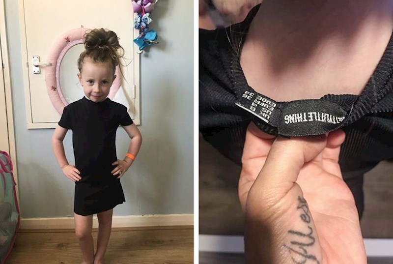 14. Naručila je haljinu za sebe, a ispalo je da savršeno pristaje njezinoj 4-godišnjoj kćeri