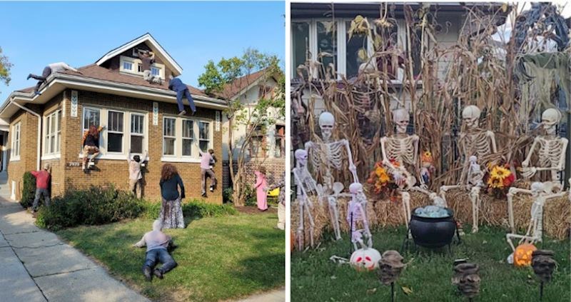 15+ ljudi podijelilo je kako su uredili dvorište za Noć vještica, malo je reći da su neki pretjerali