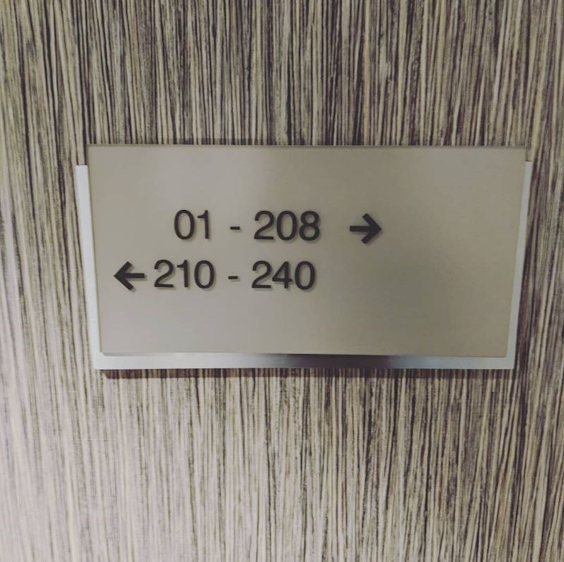 18. Ono kad shvatiš da si smješten u sobi broj 209