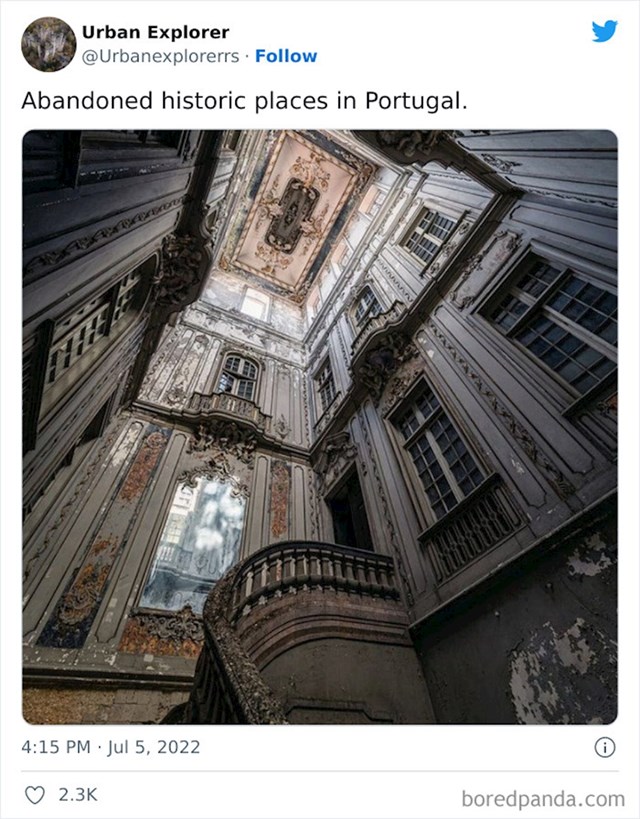 20. Napuštena predivna vila u Portugalu