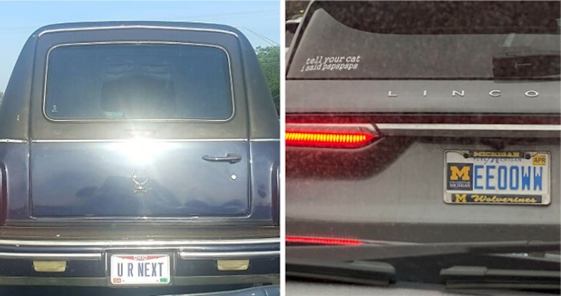 Ljudi su podijelili smiješne i kreativne registarske oznake na koje su naišli, neke su baš fora