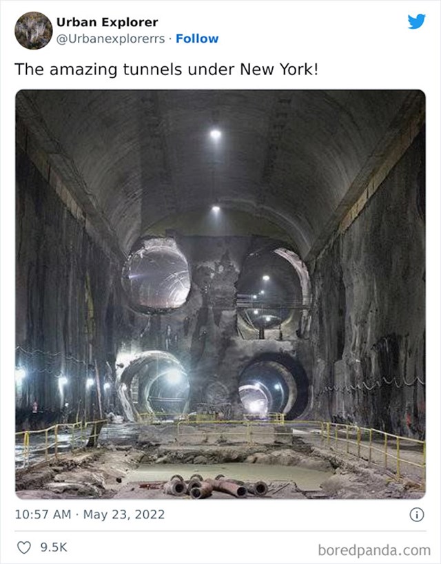 16. Podzemni tuneli u New Yorku, izgledaju wow!