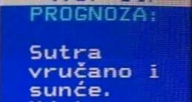 Vručano i sunće :D