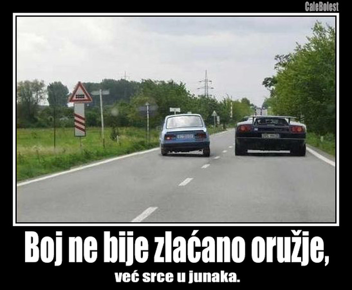 Boj ne bije zlaćano oružje,