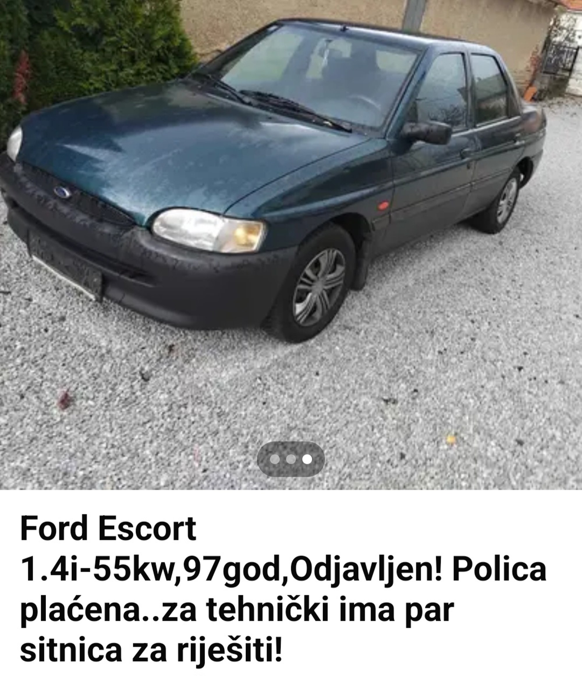 Ford Escort 1.4i-55kw 