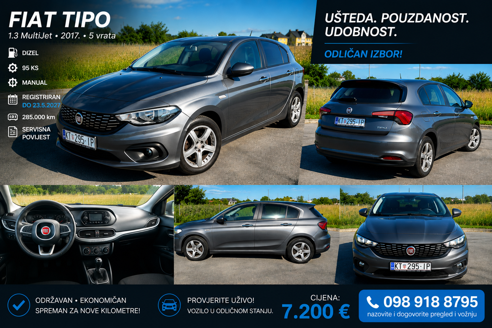 FIAT TIPO 1.3 MJT