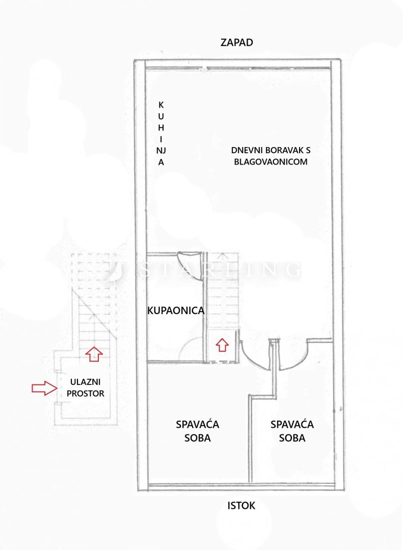 STAN, PRODAJA, ZAGREB, DUGAVE, 65 m2, 3-SOBAN