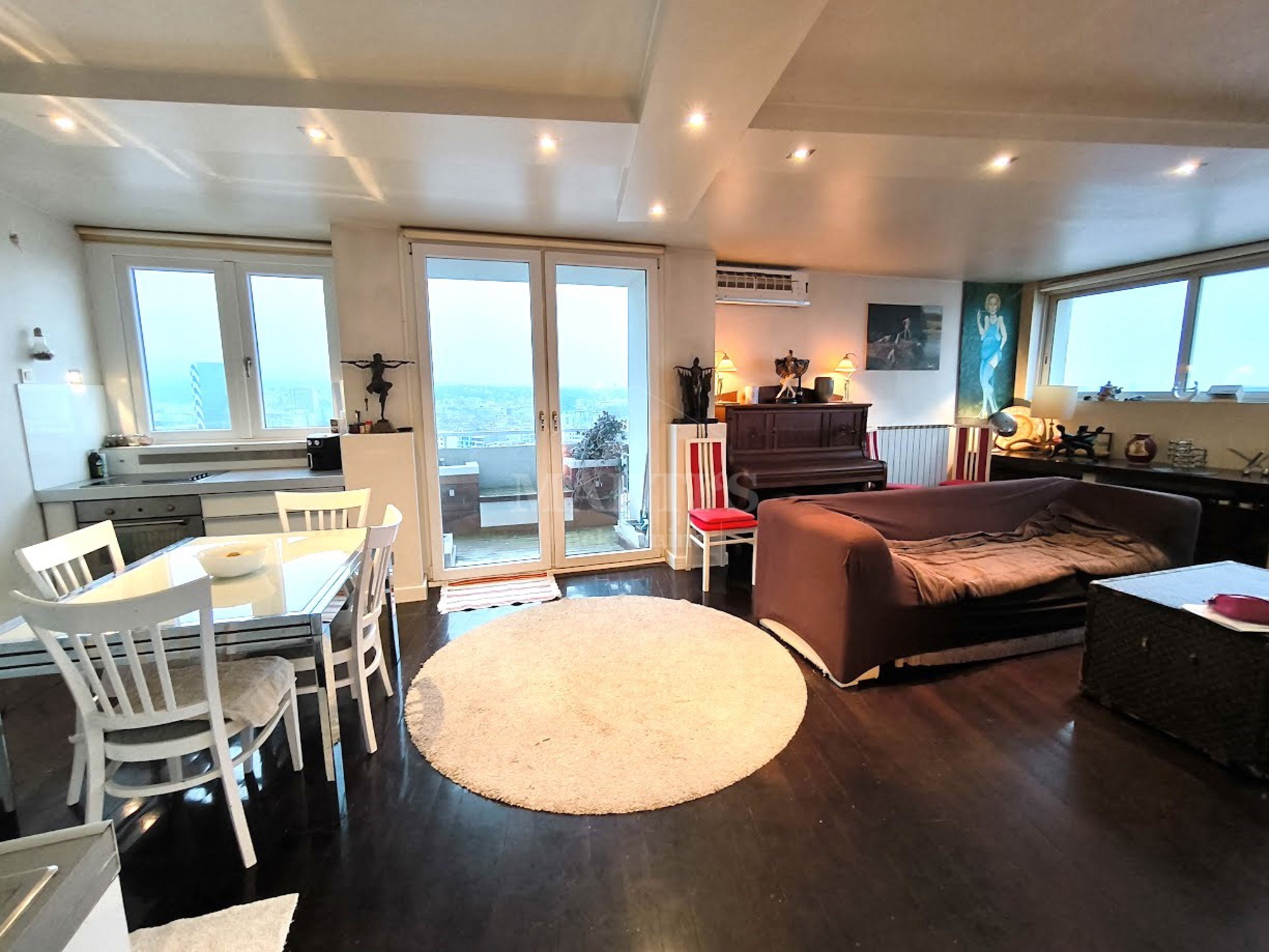 Trešnjevka, 64m2, 2-soban, spremište, penthouse