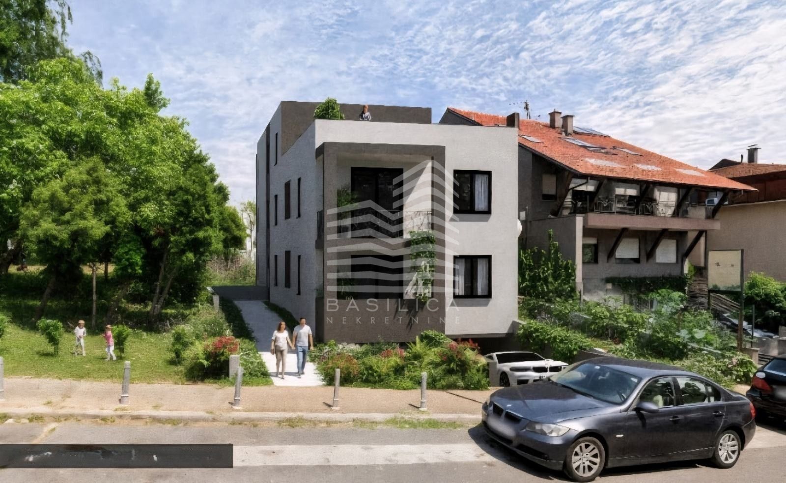 Črnomerec, Vinogradska, dvosobni stan i GPM, novogradnja