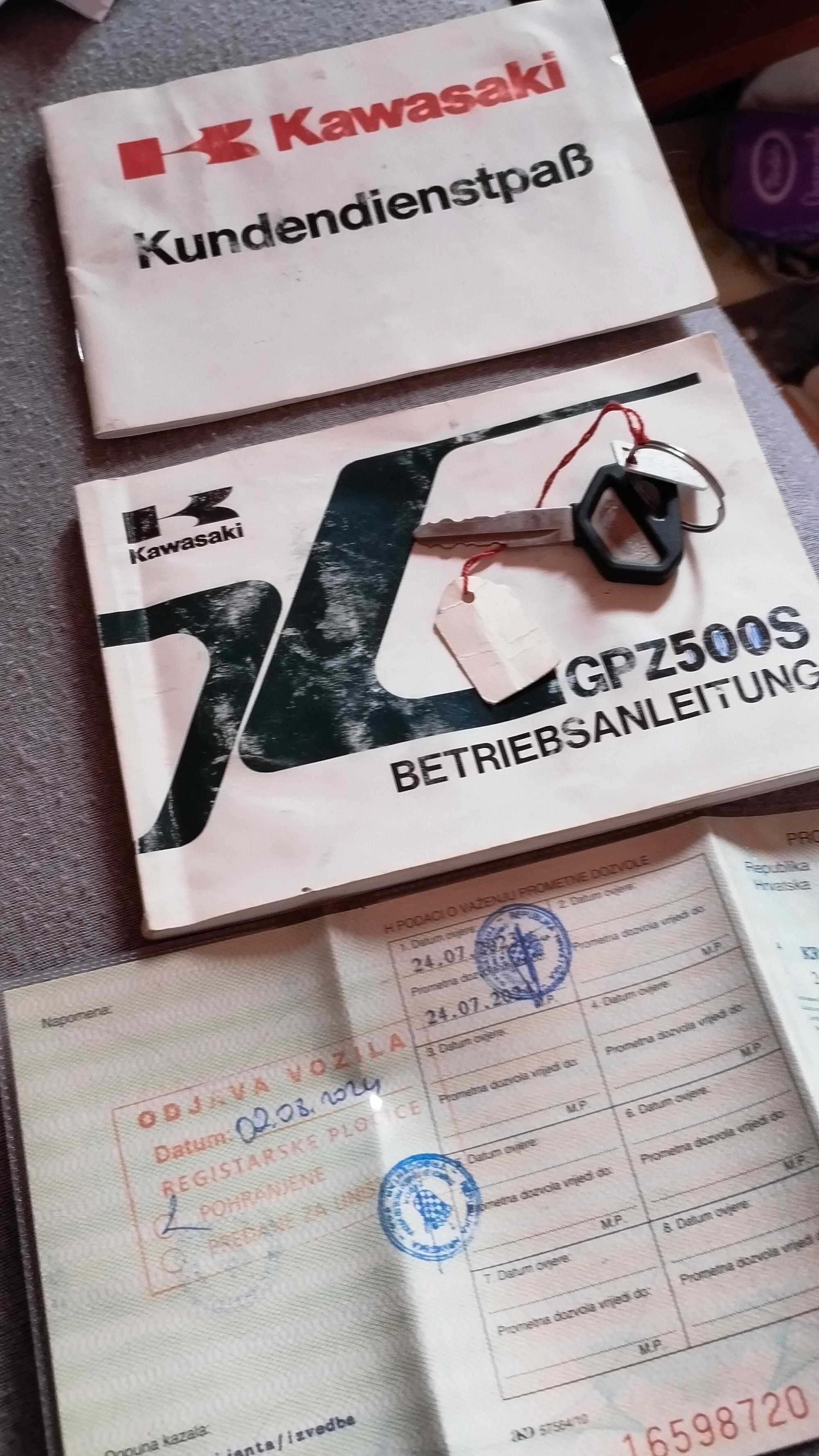 Kawasaki gpz 500 s moguća zamjena za manji motor 