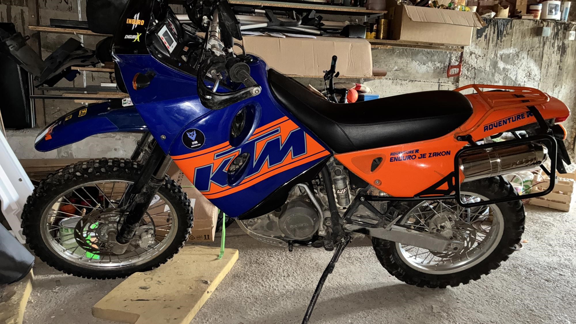 KTM 640 Adventure R, 2000. godište, 50000 km, odlično stanje