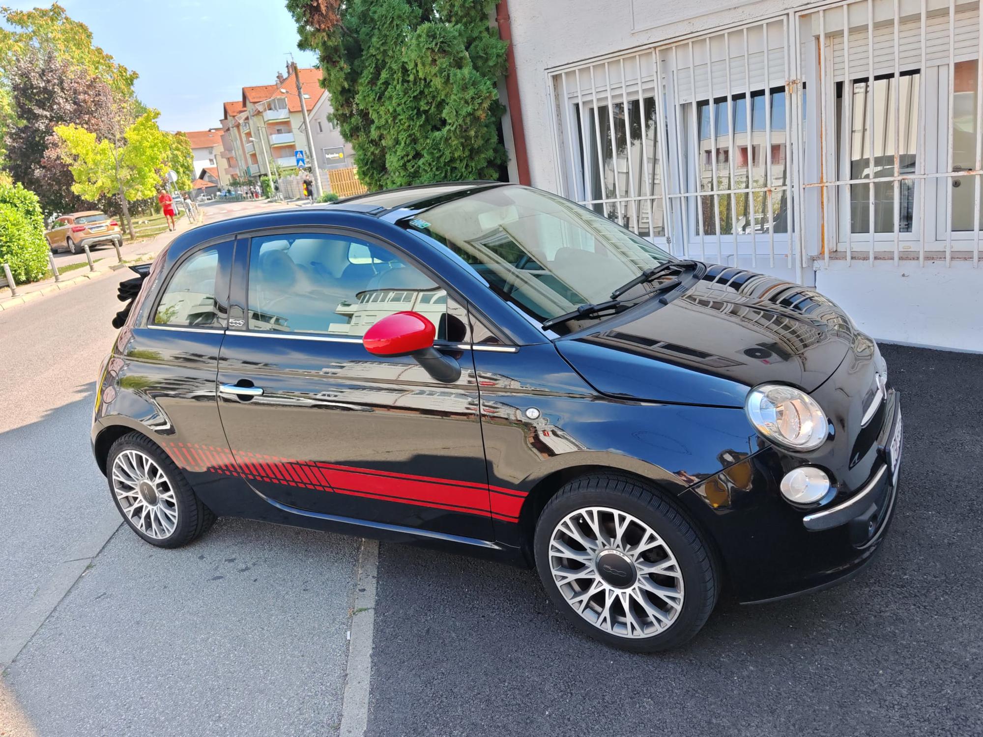 Fiat 500 Cabrio  0.9TwinAir Sport  2013g 73.000km