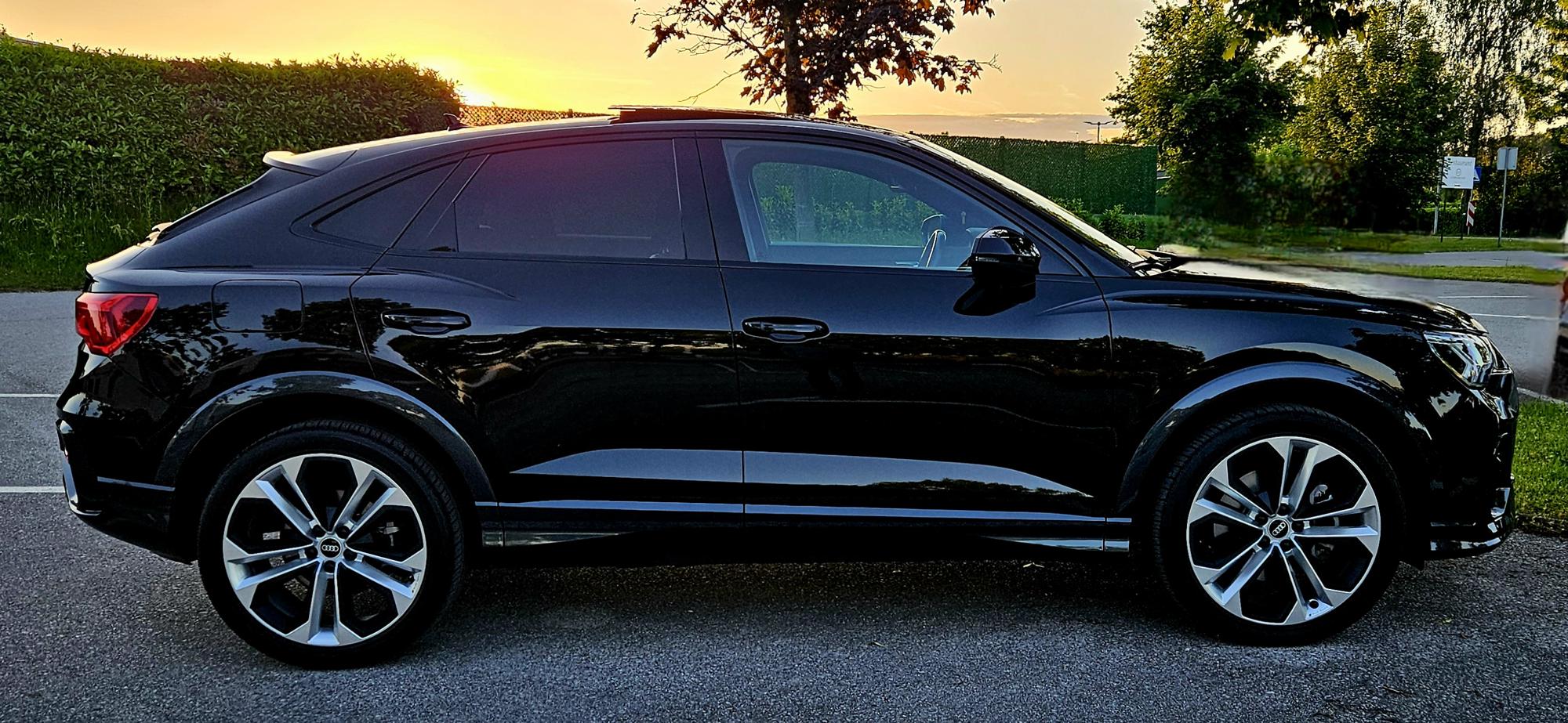Audi Q3 Sportback S line 40 TDI quattro S tronic pano black edition