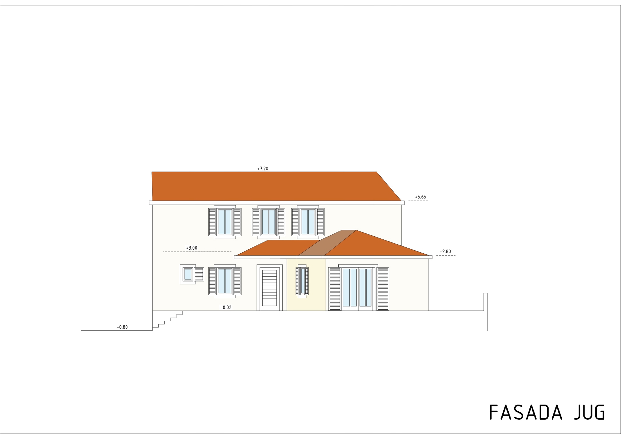 Istra, Bale — zemljište 335 m² u užem centru, pravomoćna građevinska dozvola za kuću 197 m²