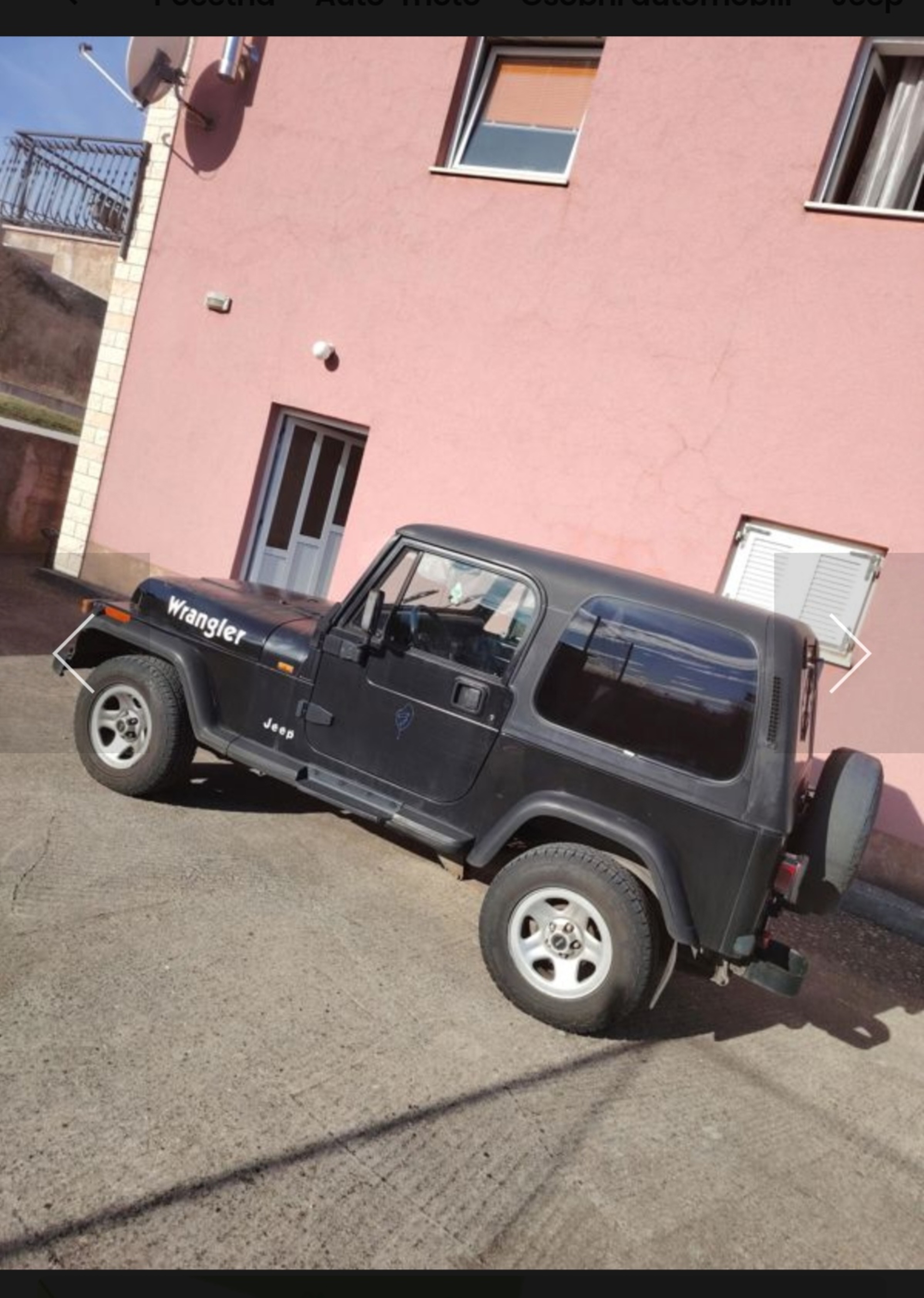 Jeep Wrangler 2.5 benzin 