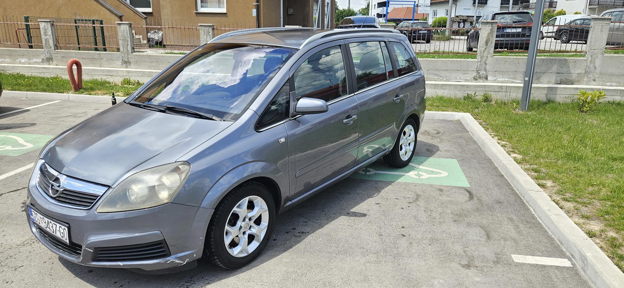Opel zafira 1.9cdti 110kw 4mj2027