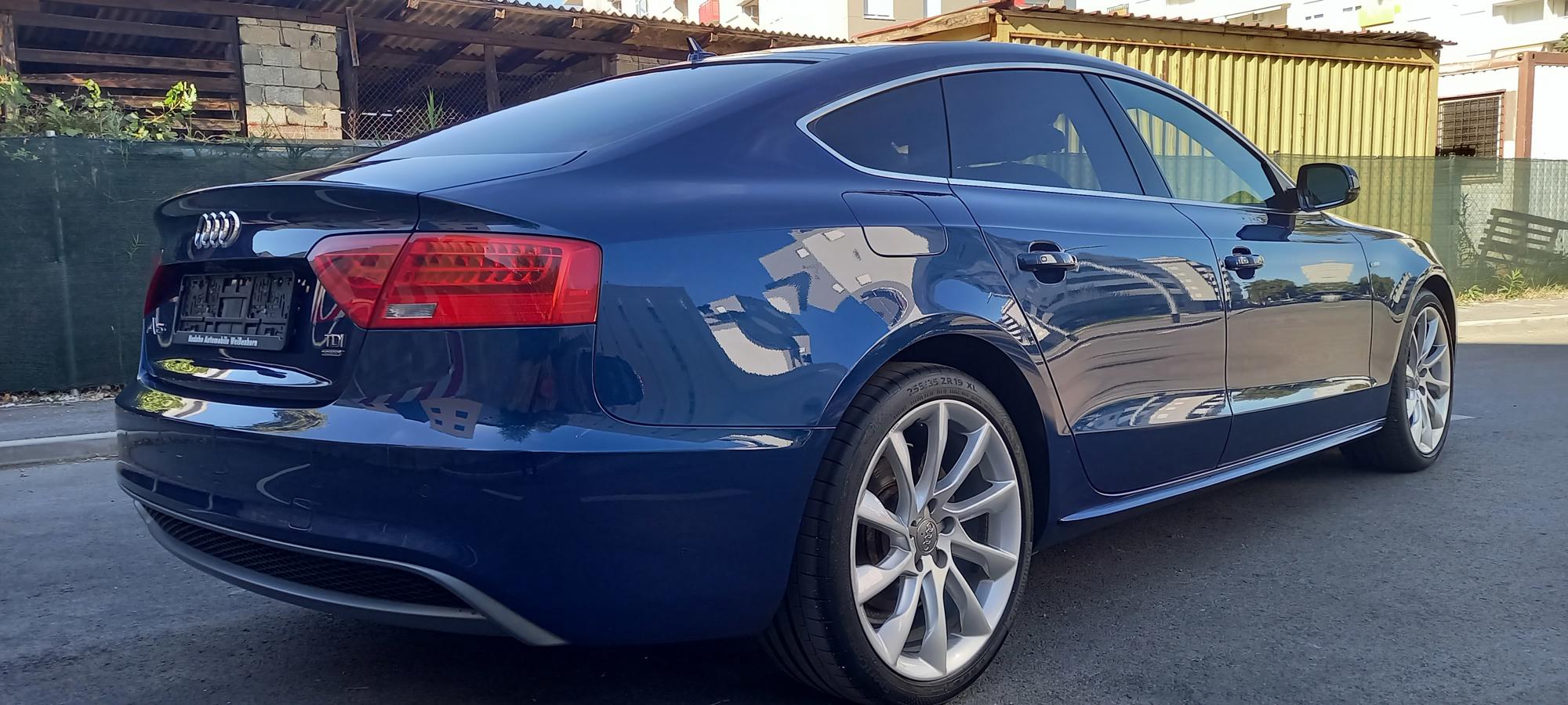 AUDI A5 2.0TDI S-LINE QUATTRO☆ALU 19"☆NAVI☆TEMPOMAT☆GR.SJEDALA☆149.000 KM☆SERVISNA☆TOP STANJE☆1.VL☆