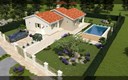 Prekrasna vila u Labinu 107,75 m2 s bazenom, okružena zelenilom (prodaja)