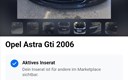 Opel Astra gti 2006 Benzin